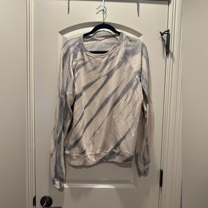 Tie dye crew neck